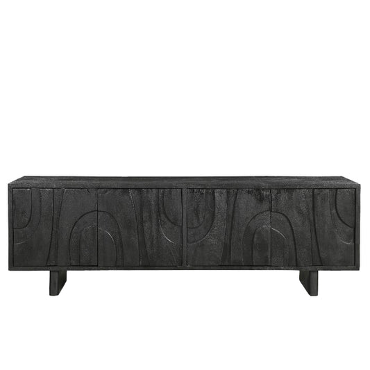 שידת מדיה פרימיטיב בלאק