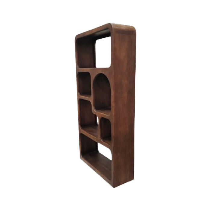 ארון מדפים פרימיטיב וולנאט