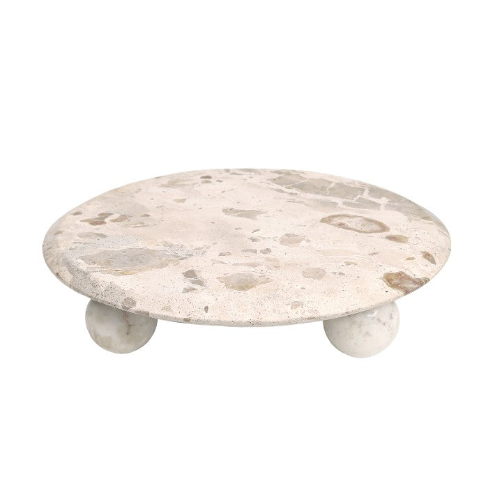 מגש עגול רגליים צ'וקלאט מארבל