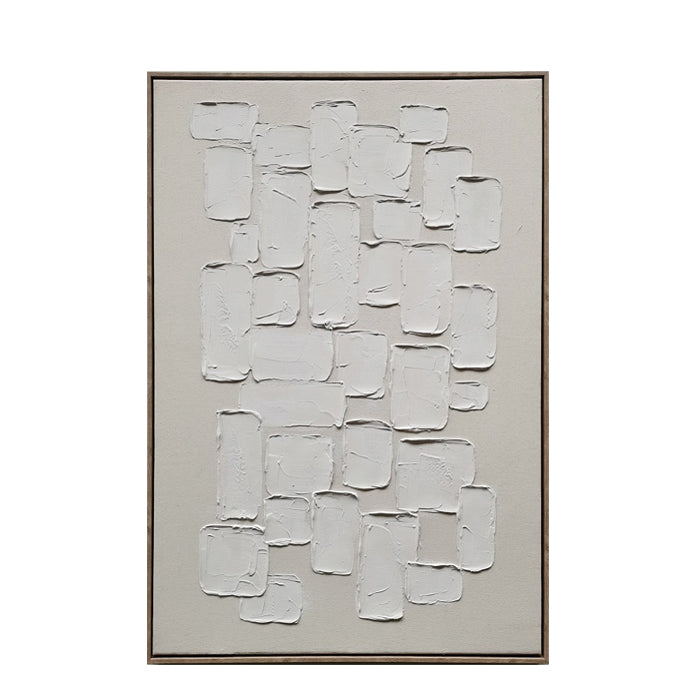 תמונה תבליט ריבועים ווייט