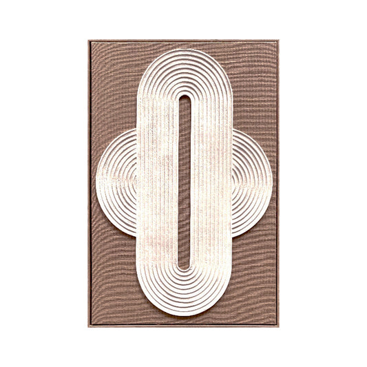 תמונה תבליט סטרייפס בראון