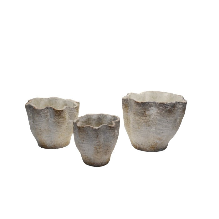 עציץ צמנט טוסקני L