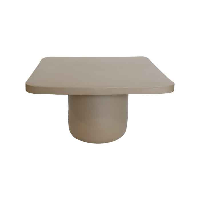 שולחן מטאל ספייס בראון