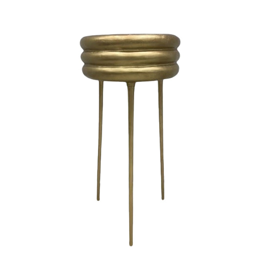 ואזה סטנד ריצפה סטרייפס גולד L