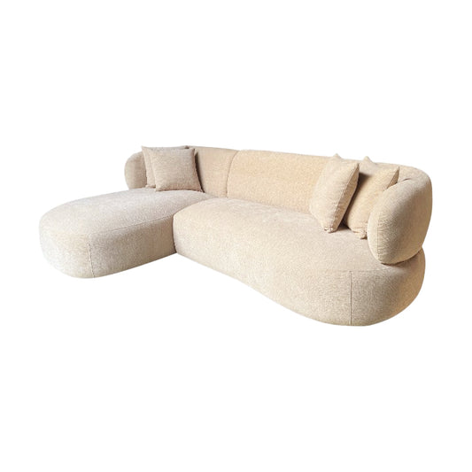 ספה קרוסבי סנד שזלונג צד שמאל