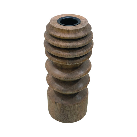 פמוט אורגניק עץ נטוראל