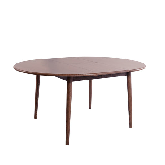 שולחן מרטינה עגול נפתח וולנאט