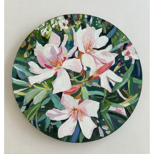 תמונה פרחים ורוד ולבן - טלי יאלונצקי