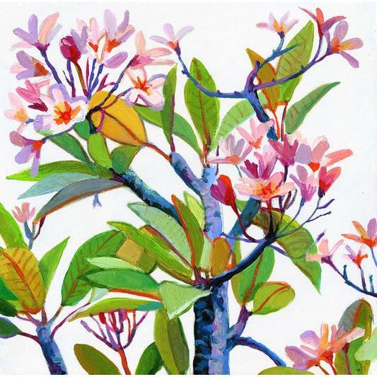 תמונה ענפים עם פרחים - טלי יאלונצקי