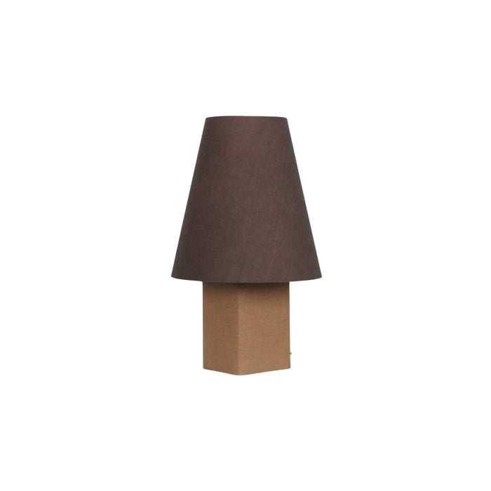 מנורת שולחן ארקו בראון