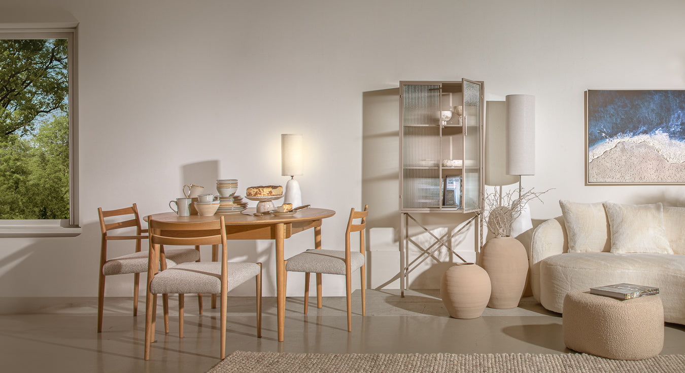 מנורת ריצפה אדיסון שיק ווייט