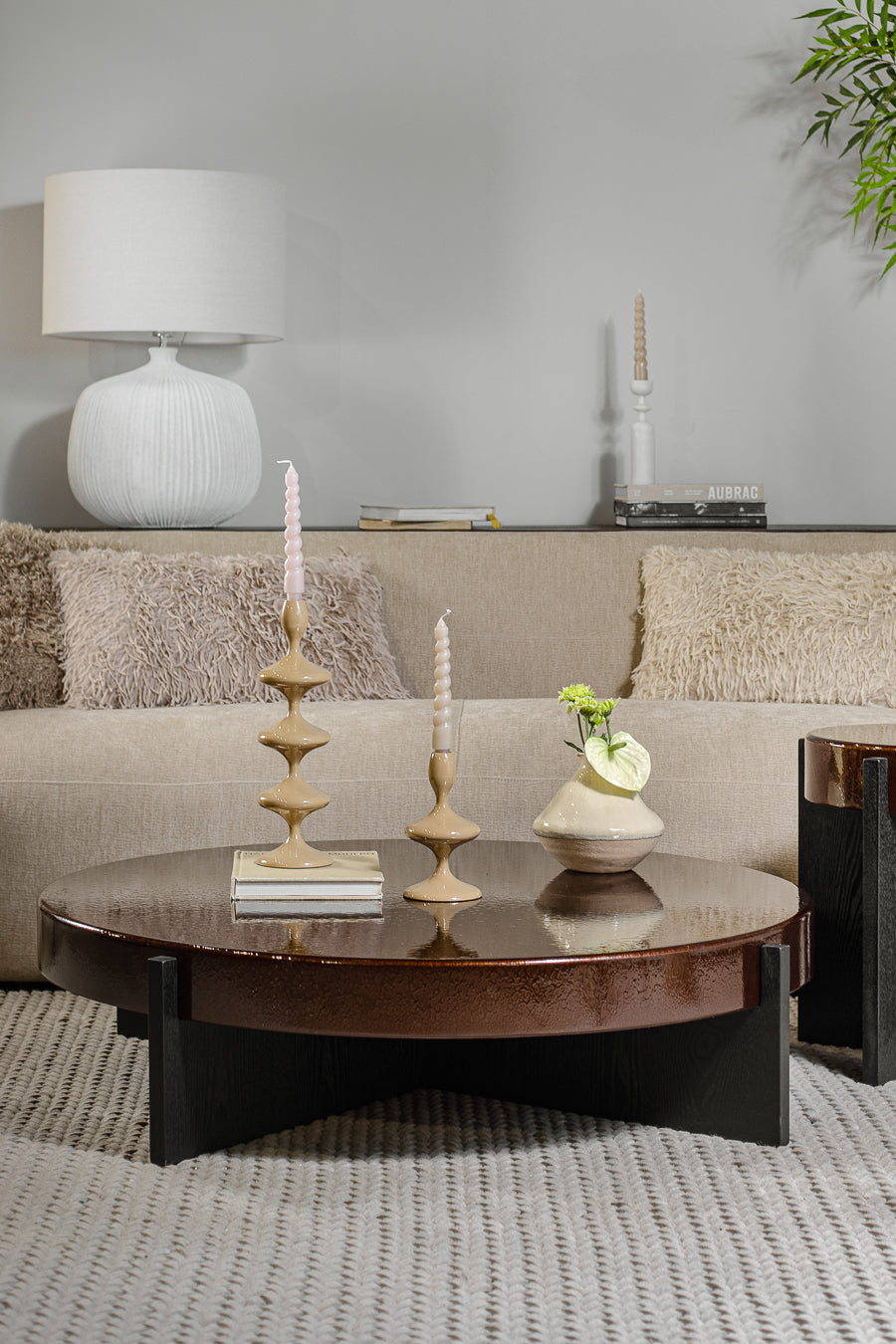 מנורה אדיסון שיק ווייט L