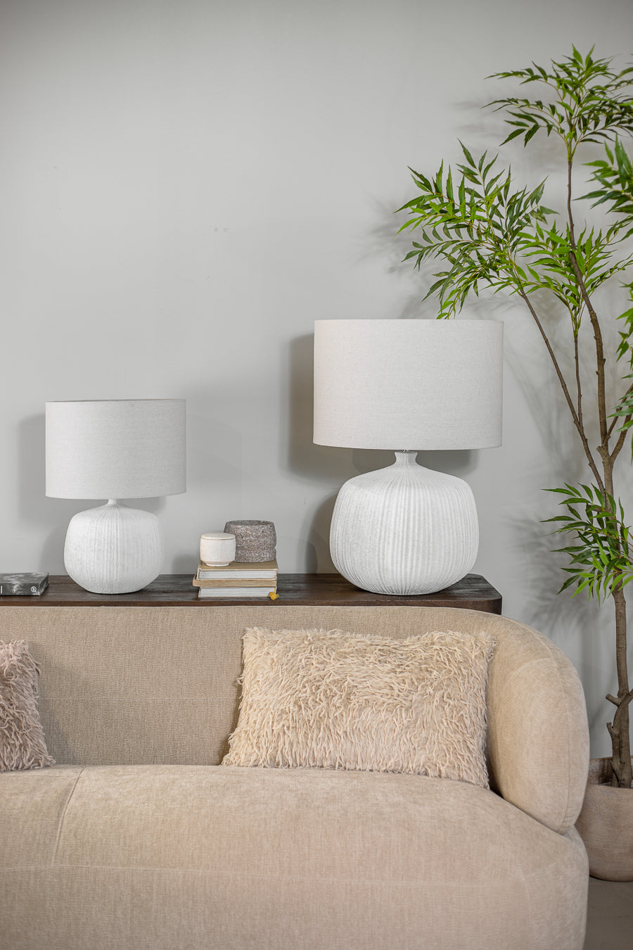 מנורה אדיסון שיק ווייט M