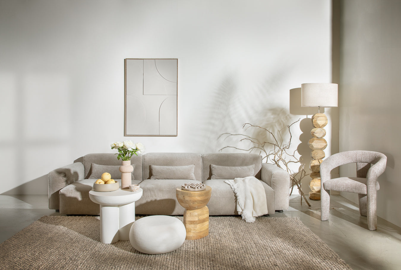 תמונה תבליט מולטי סקאי בז'