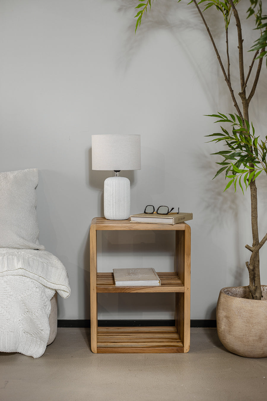 מנורה אדיסון שיק ווייט S