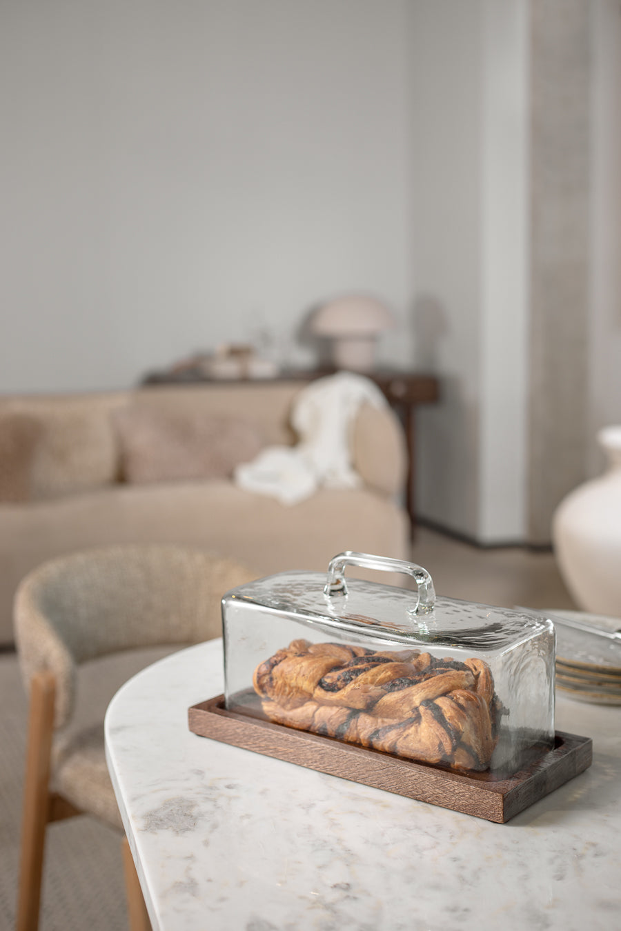 מגש אינגליש קייק אורגניק עץ