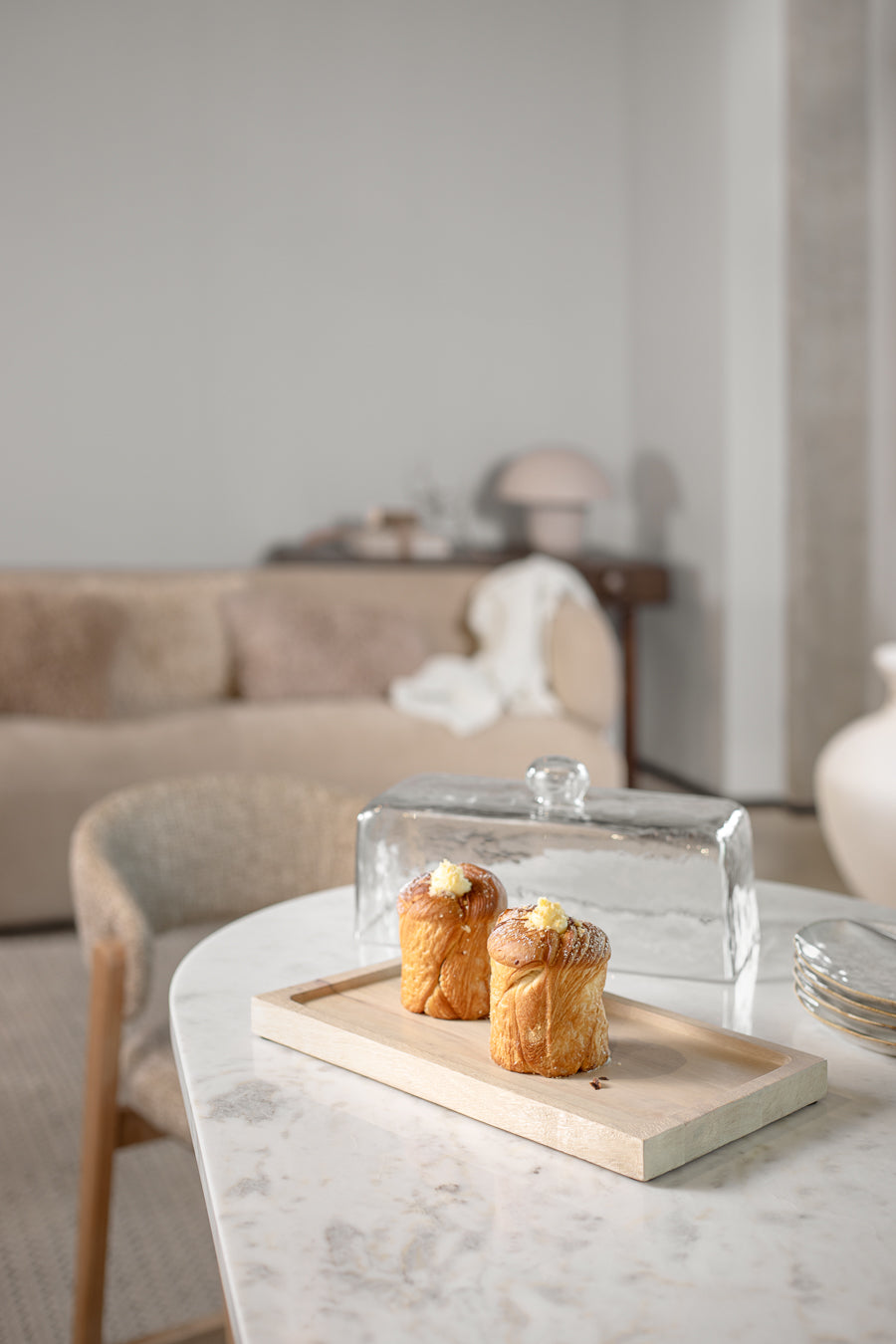 מגש ודום אורגניק עץ