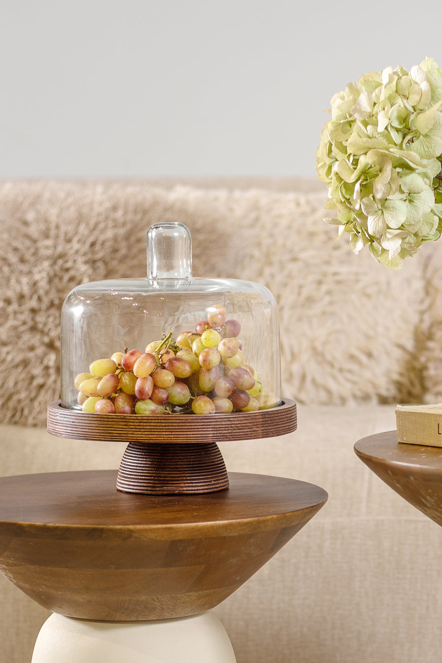 מגש על רגל ודום אורגניק עץ