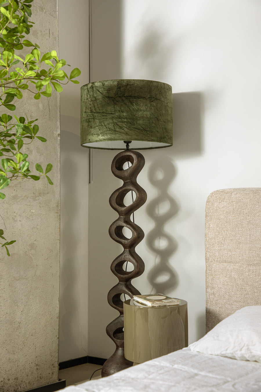 מנורה לוסט ריצפה עיגולים גרין