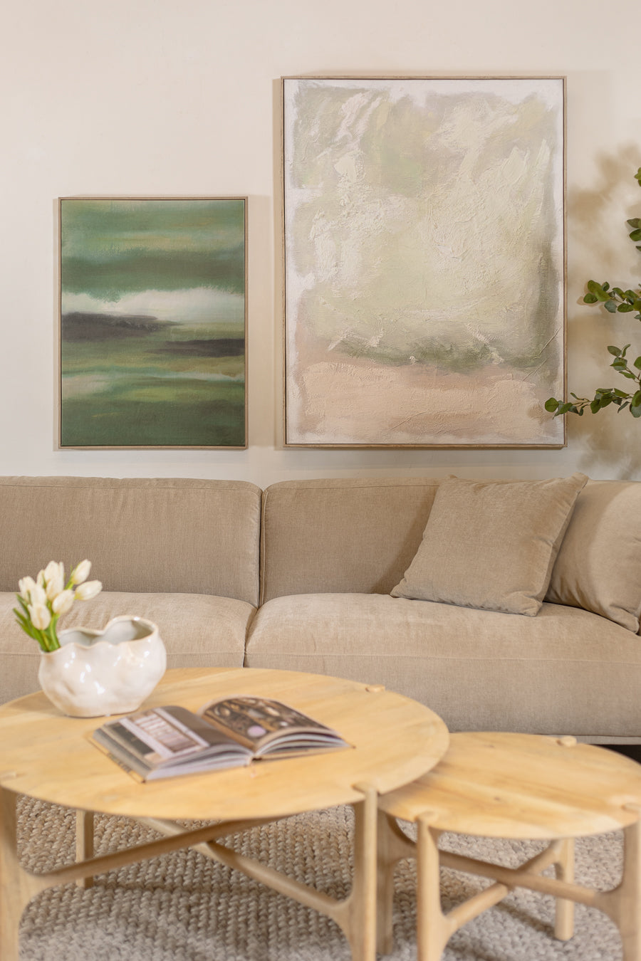 שולחן אוליבר נטוראל