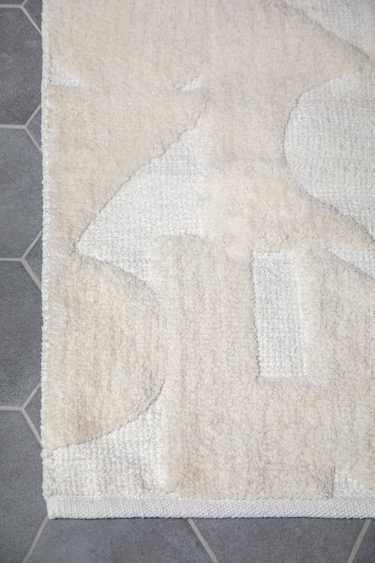 שטיח אמבטיה קלאוד אייבורי