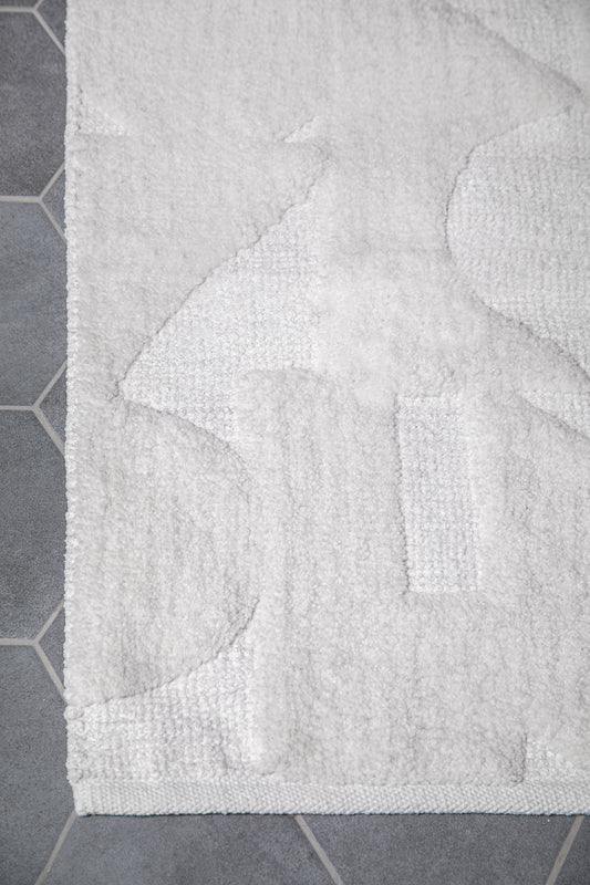 שטיח אמבטיה קלאוד ווייט