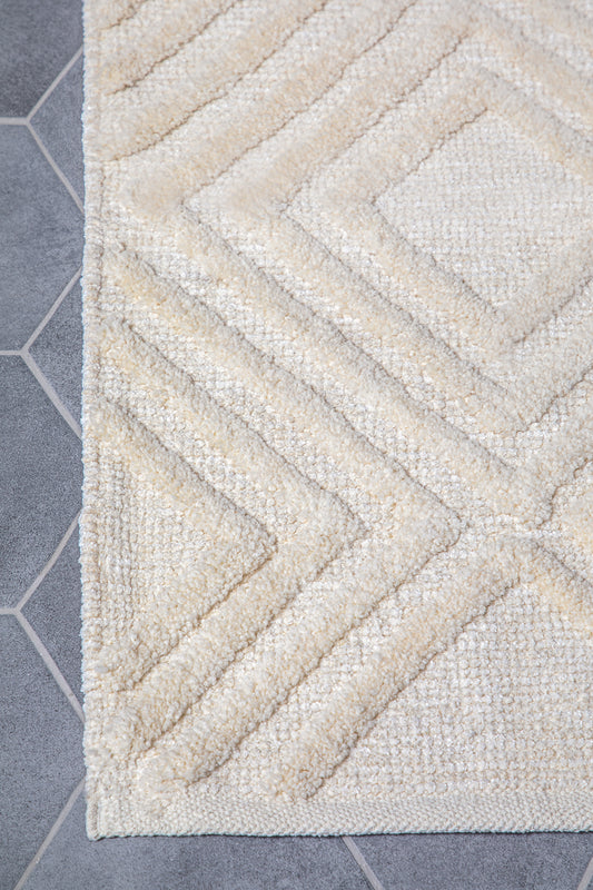 שטיח אמבטיה ווינדי אייבורי