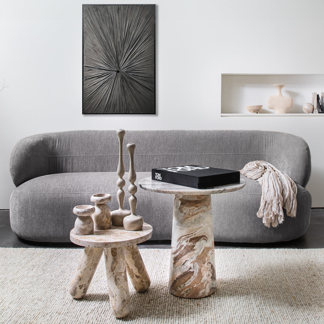 שולחן 3 רגליים מארבל