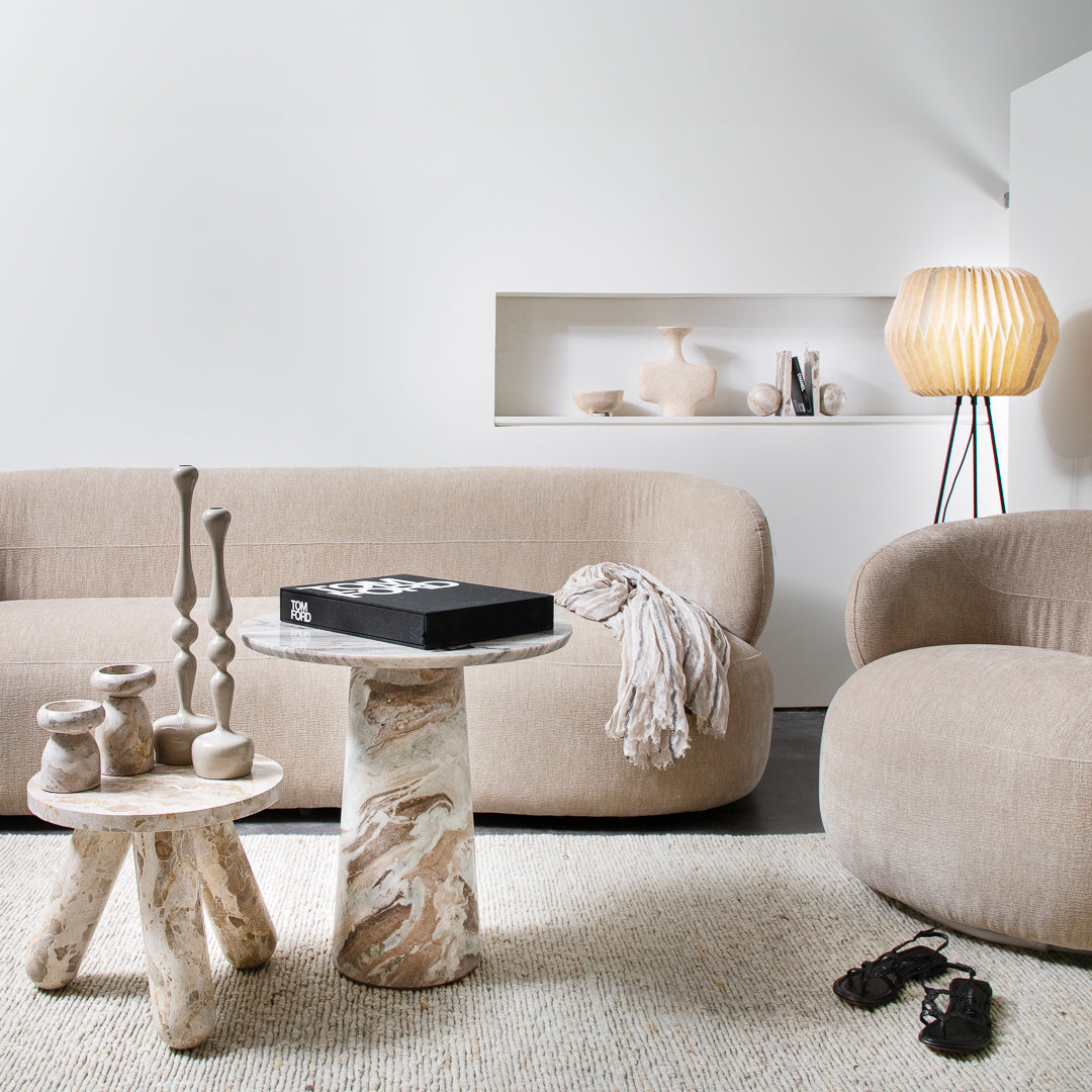 שולחן 3 רגליים מארבל