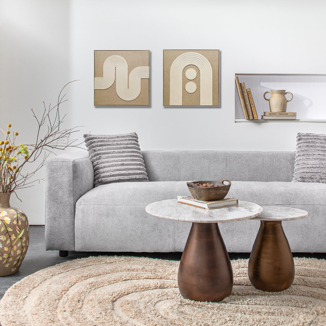 תמונה תבליט סטרייפס קפוצ'ינו