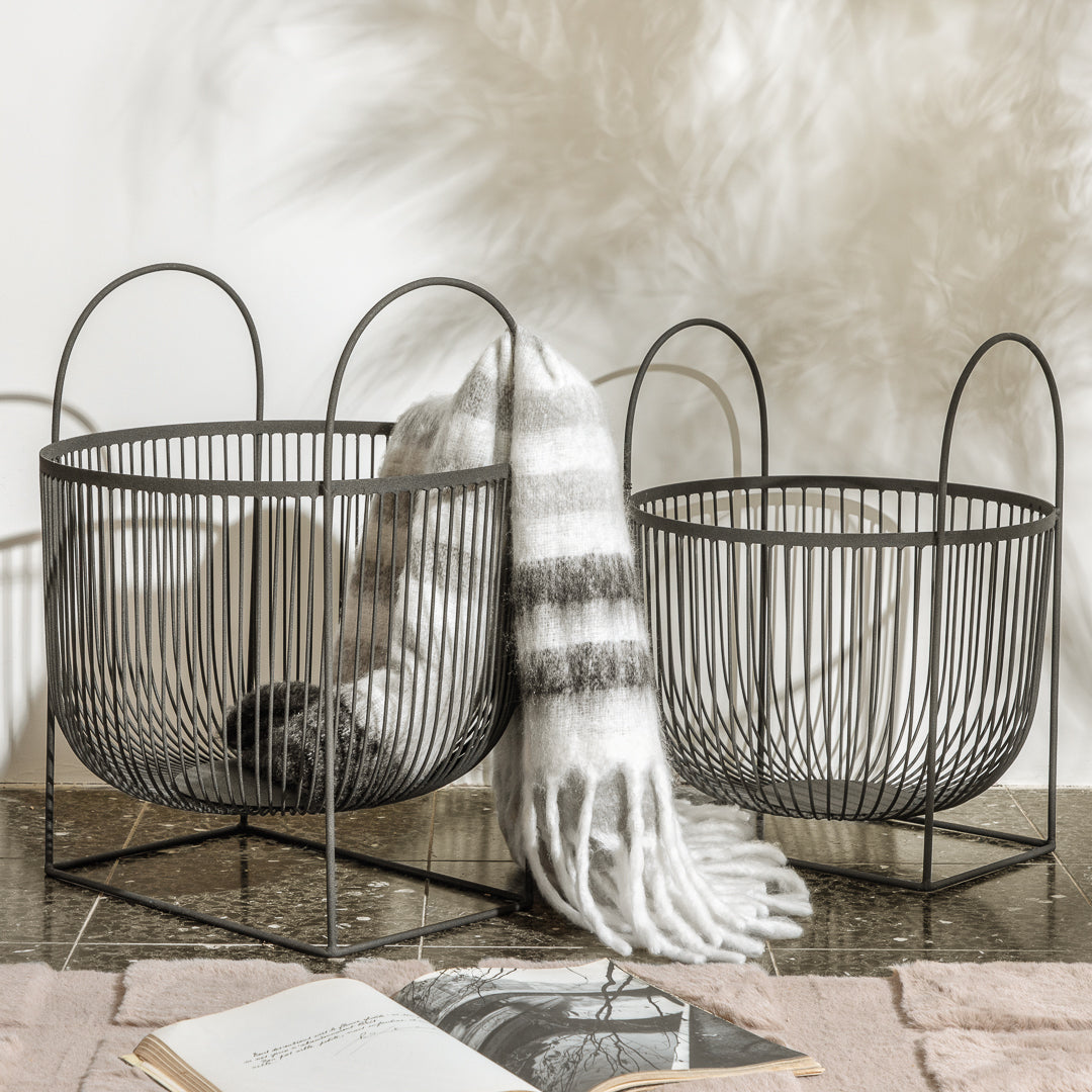 בלנקט סטרייפס גריי ווייט 130x180