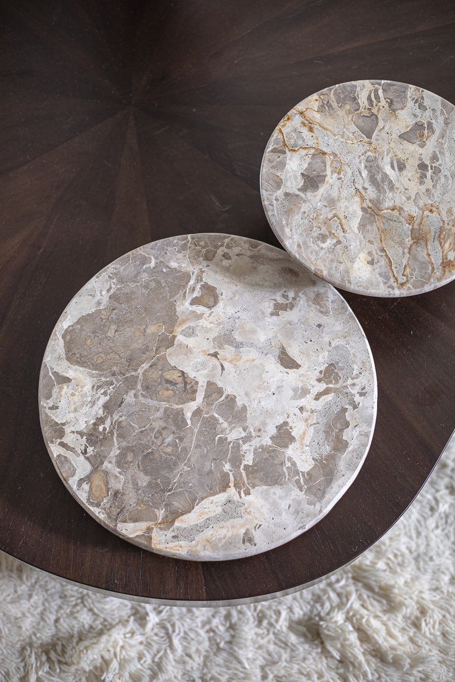 מגש צ'וקלאט מארבל מסתובב