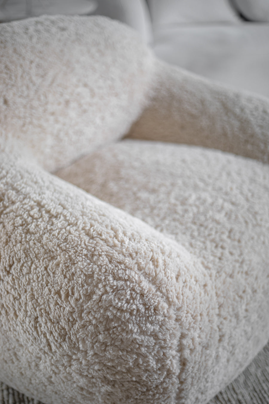 כורסה קלאוד אייבורי