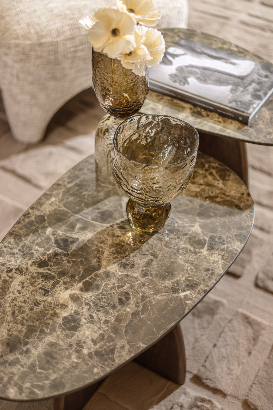 שולחן ספין סטון סמוק