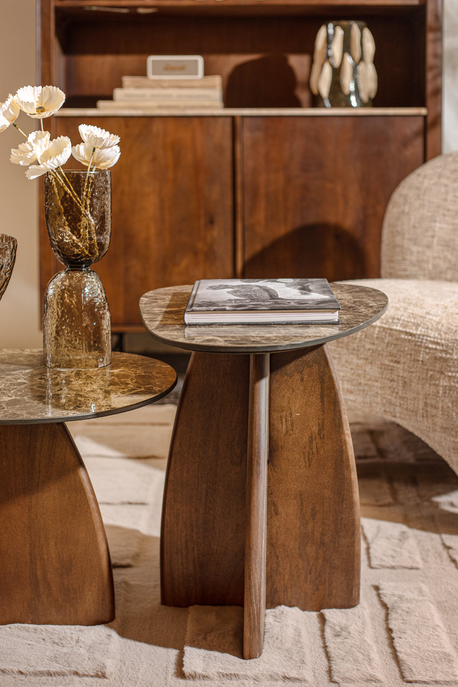 שולחן ספין סטון סמוק