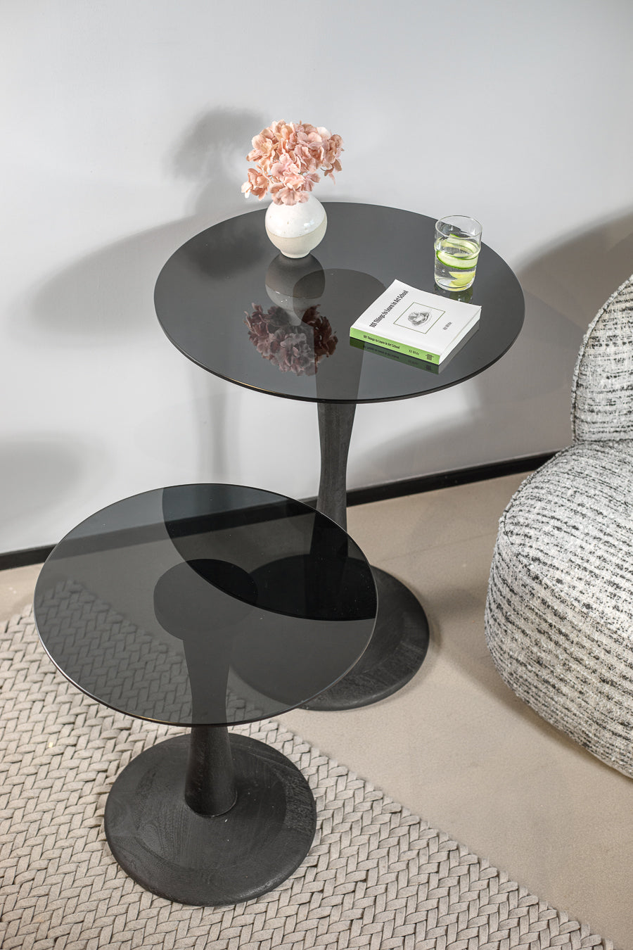 שולחן צד ספקטרה בלאק L