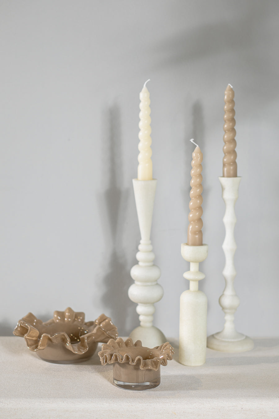 פמוט אלמנט אוניקס ווייט L