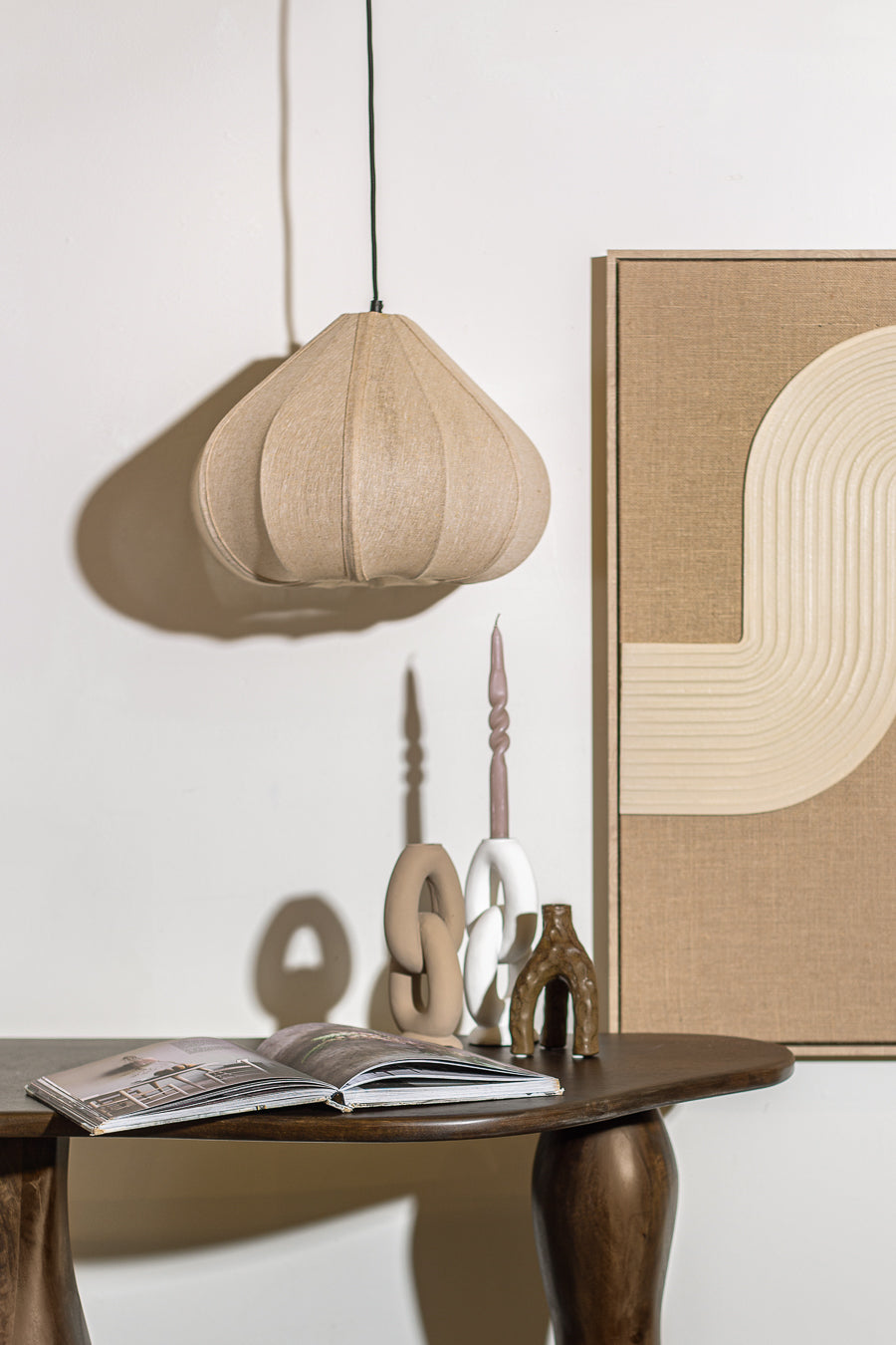 מנורת תלייה פאבריקה בז'