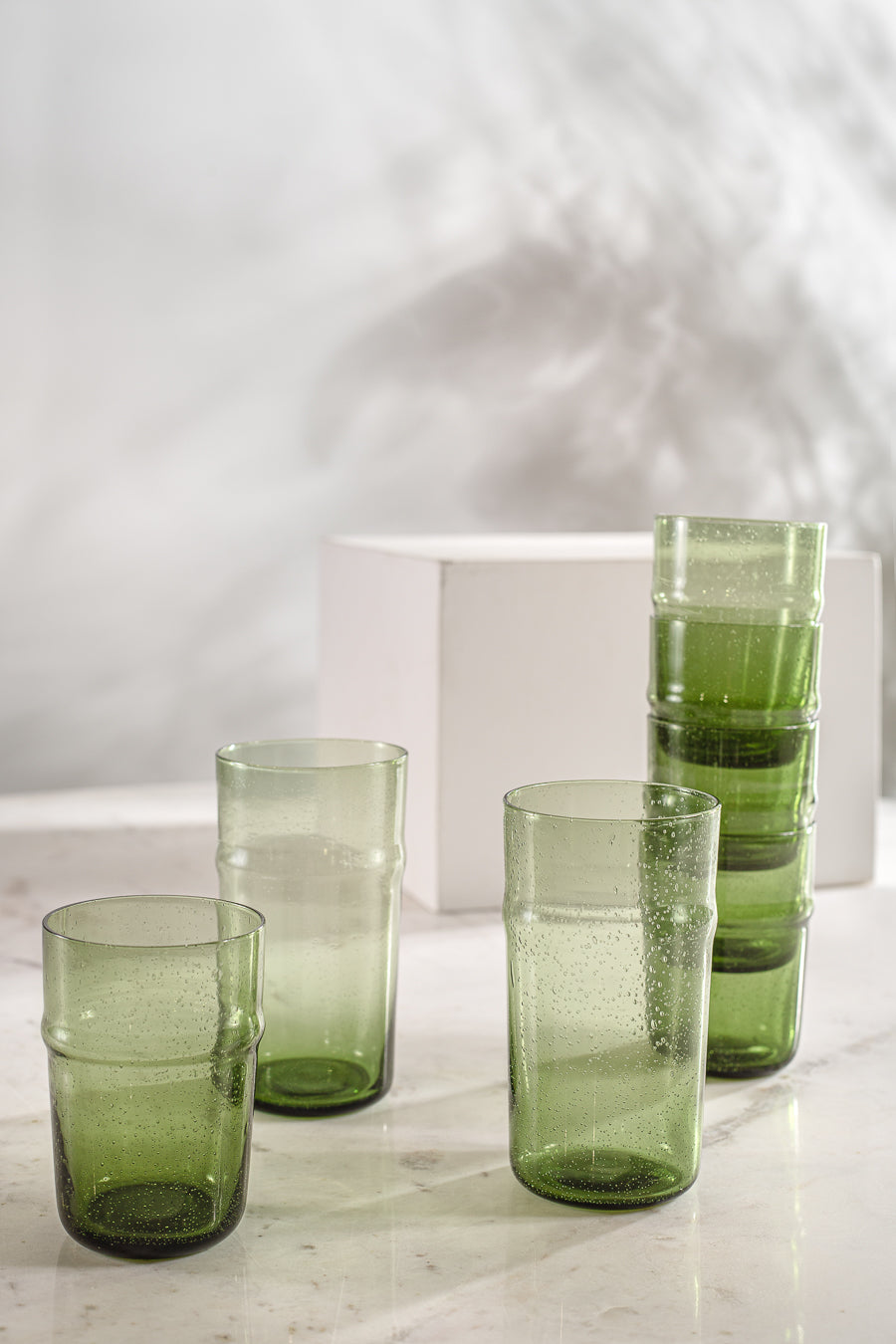 Recycled Glass Green - Six-Pack