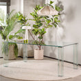 Dining table Vetro Clear 200x100x75