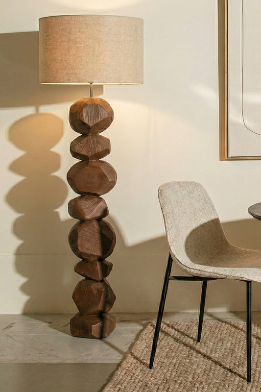 מנורה לוסט סטונס וולנאט