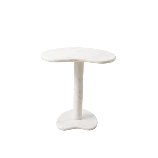 שולחן צד מארבל ווייט