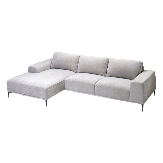 ספה קלואי לייט גריי שמאל