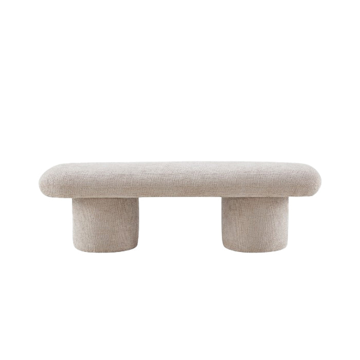 ספסל קלואי אייבורי