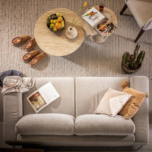 ספה קלואי לייט גריי