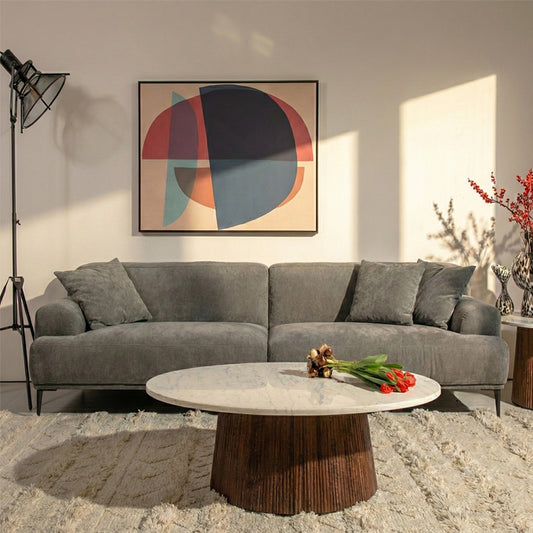 ספה פיבי גריי