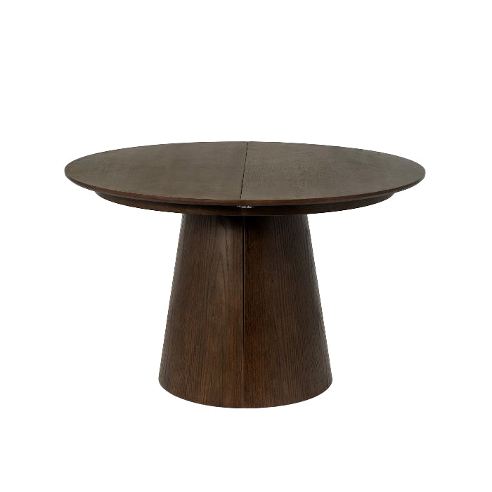 שולחן לומי וולנאט נפתח120x120x75