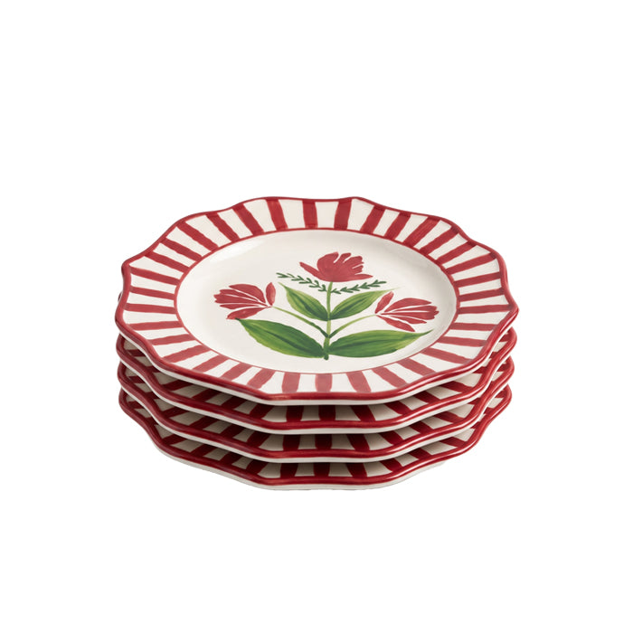 Louise Rose Plate - Quartet