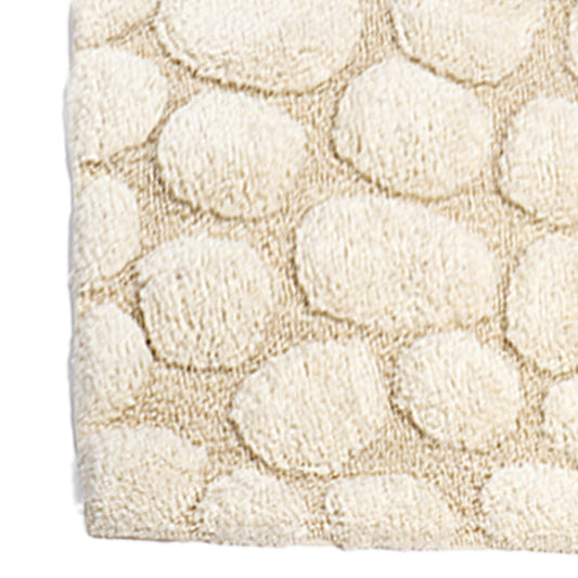 שטיח אמבטיה סטפס קרם