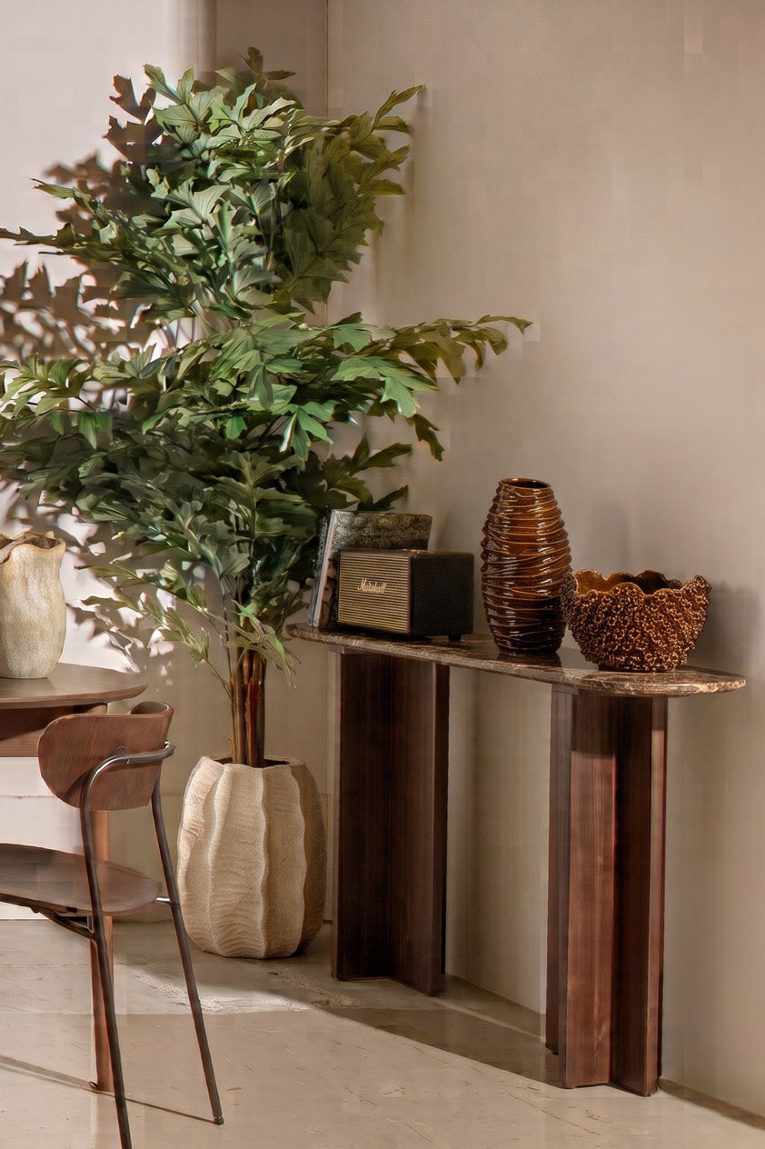 Cozy Brown console